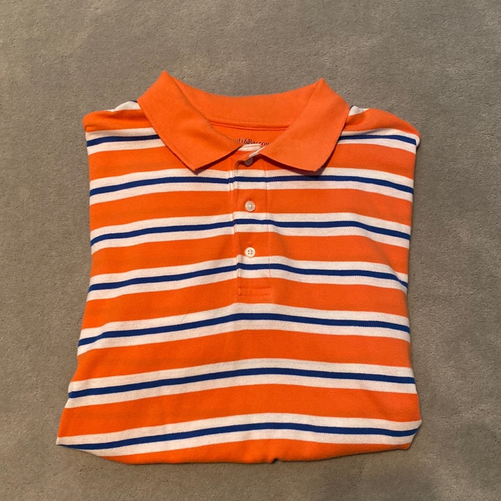 Croft & Barrow Men’s Signature Polo | Color: Orange | Size: Medium